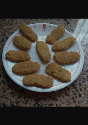 Una foto de Croquetas de patata y bacalao
