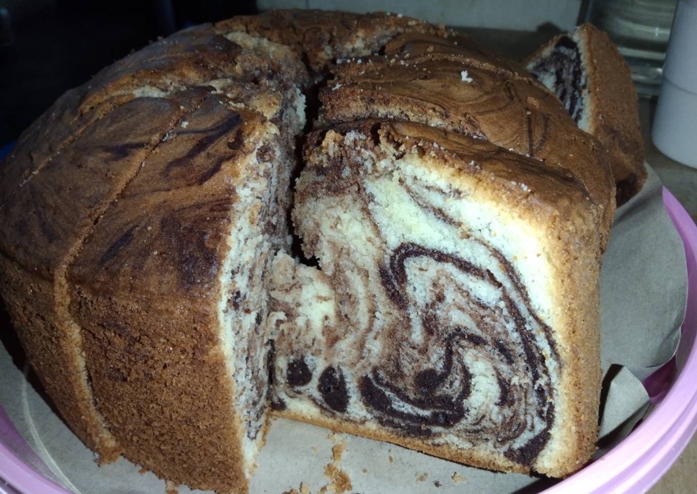 Kue marble jadul