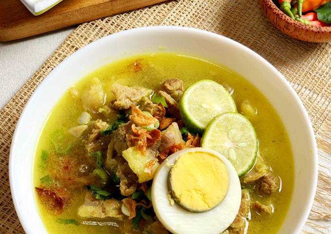 Soto Daging Tetelan
