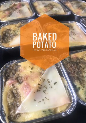 Foto resep Kentang Keju Panggang / Baked potato N cheese