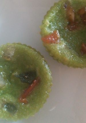 A picture of Oats Melon Muffins.