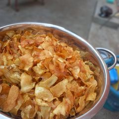 Crispy potato chips 😋 A picture of Crispy potato chips 😋.