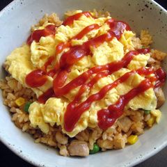 A picture of Easy ‘Omu-rice’ Bowl.