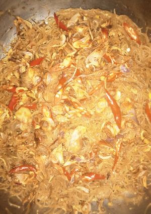 Foto resep Soun goreng jamur merang