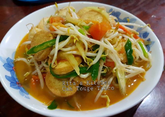 Resep 29 Cah Toge Tauco Oleh Rita Kitchen Cookpad