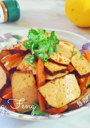 十三香涼拌豆乾 的食譜成品照片