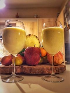 Φωτογραφία της συνταγής Το Smoothie της Θείας🍍🍌🍎