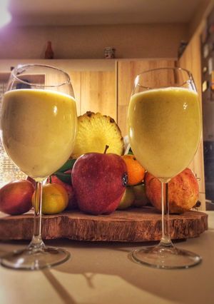 Φωτογραφία της συνταγής Το Smoothie της Θείας🍍🍌🍎