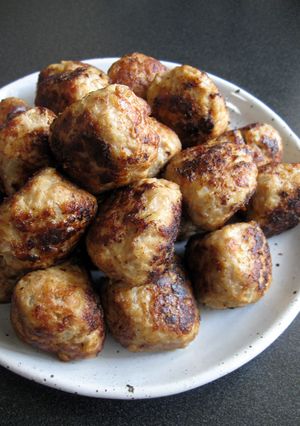 A picture of IKEA-inspired Meatballs.