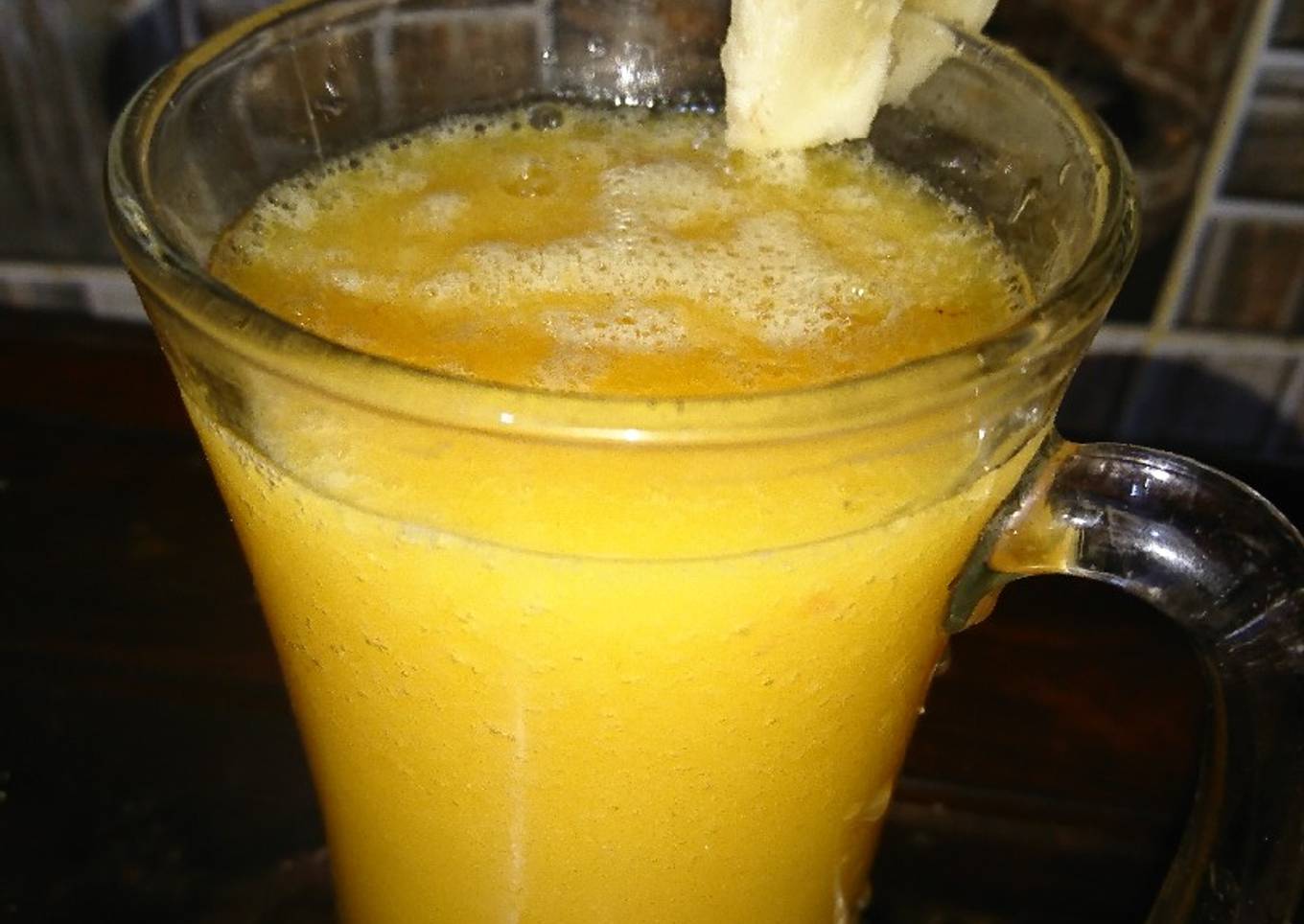 Smoothie of mango