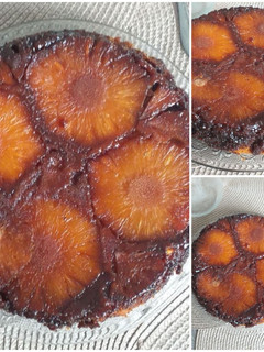 Una foto de Panetela de piña caramelizada