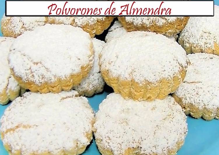 Polvorones de almendra