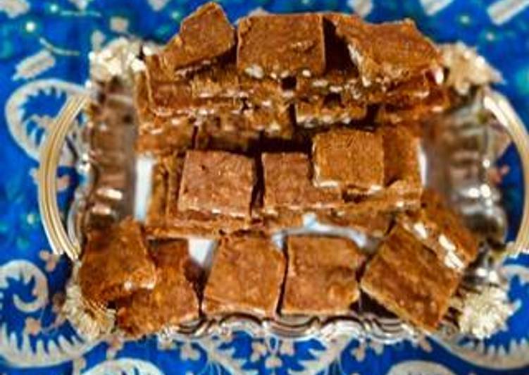 Masala -Dry fruits Jaggery fudge