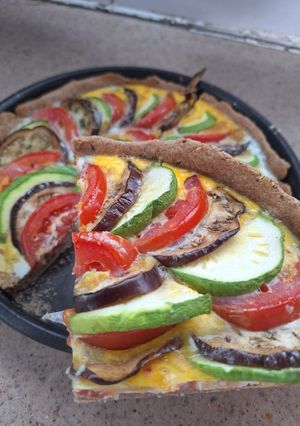 Una foto de Tarta Ratatouille 🍅🍆