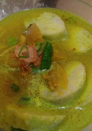 Foto resep Lontong Kikil