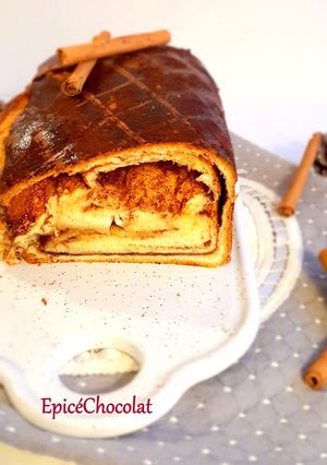 Une photo de Brioche façon kanelbullar