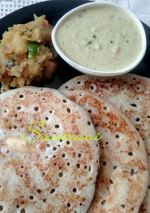 A picture of Benne Dose /Butter Dosa.