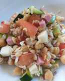Insalata ai 5 cereali e riso rosso