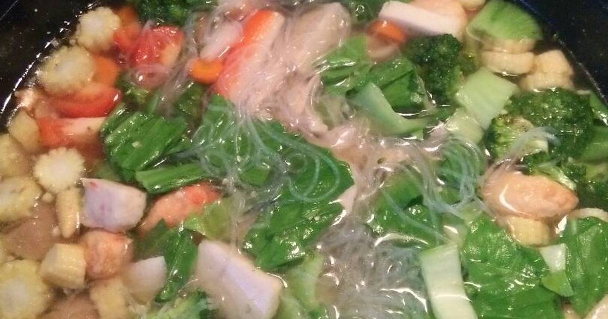 Resep Steamboat suki kuah kaldu ayam oleh kikicooks - Cookpad