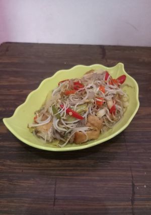 Foto resep Tumis tauge mix tahu