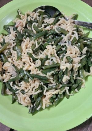 Foto resep Tumis Kacang Panjang Mie
