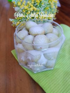 Foto resep Putri Salju Pandan