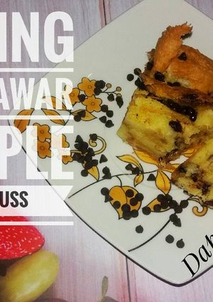 Foto resep #3. Puding Roti Tawar panggang