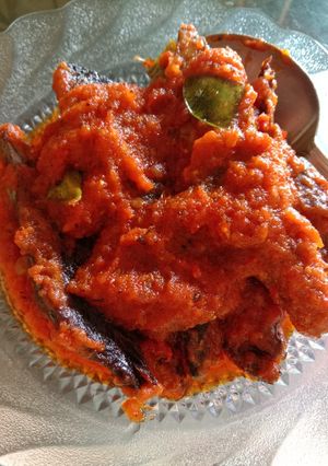 Foto resep Ikan tongkol balado simpel.