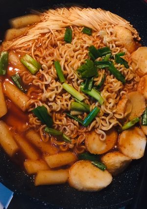 Foto resep Rappoki (ramen toppoki)
