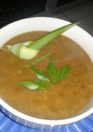 Foto resep Burjo kilat (bubur kacang ijo)
