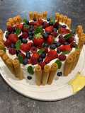 Heidelbeer-Zitronen-Torte