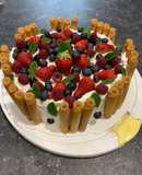 Heidelbeer-Zitronen-Torte