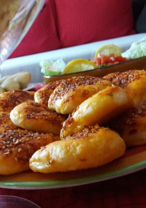 صورة لوصفة معجنات(خبز بفليفلة) 😍