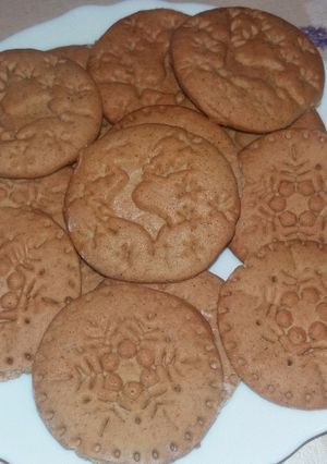 Mézes keksz recept fotója