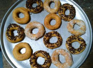 Foto resep Donat mini ubi rambat tanpa ragi🍩🍠