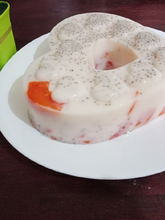 Foto resep Puding Pepaya Biji Selasih