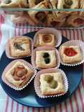 Quadrotti di salatini