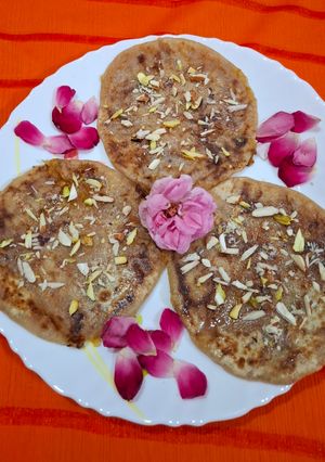 A picture of Puran poli.