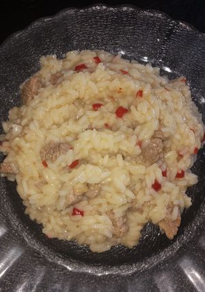 Una foto de Arroz amarillo