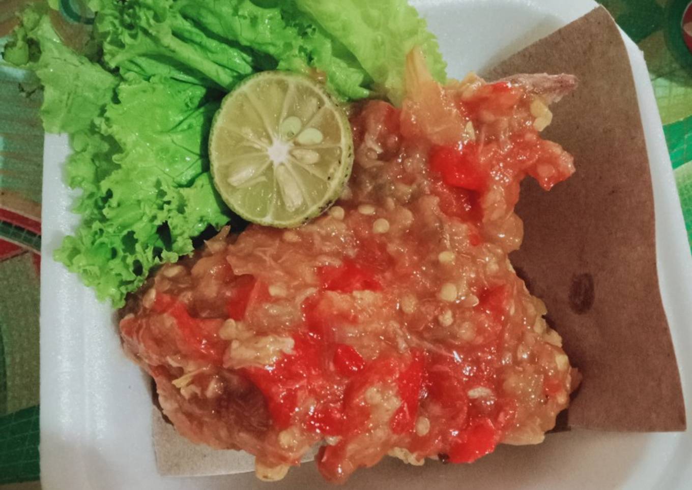 Ayam geprek judes (WarCan)
