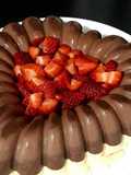 Gelatina de chocolate mayordomo
