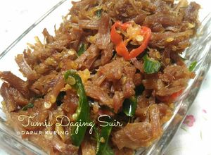 Foto resep Tumis daging suir