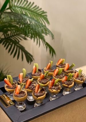 صورة لوصفة حلى كاسات النوتيلا