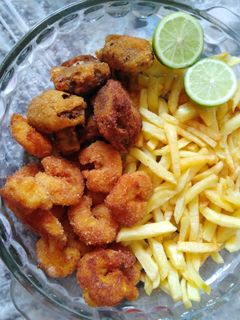 عکسی از دستور میگو سوخاری