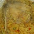 Conejo con arroz