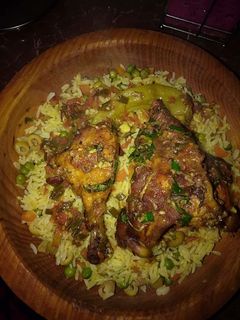 صورة لوصفة رز بالدجاج