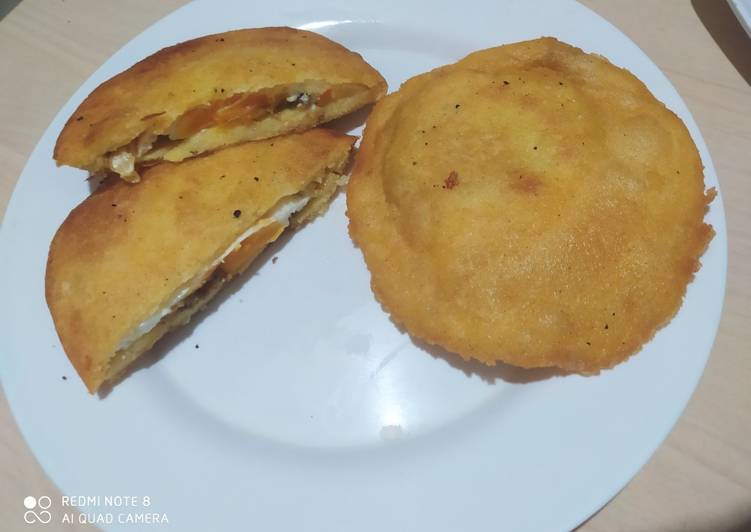 Recipe of Perfect Arepa de huevo con Carne