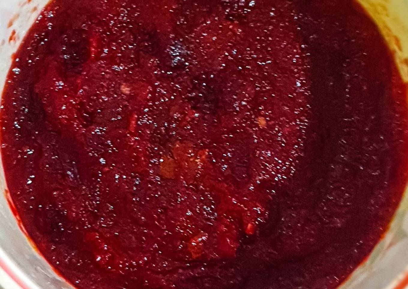 Homemade ketchup