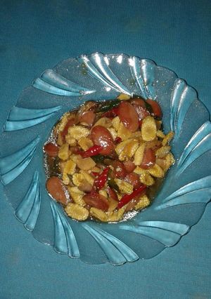 Foto resep Tumis putren sosis