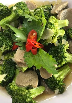 Foto resep Cah brokoli baso